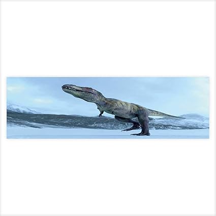 Amazon Com Background Fish Tank Decorations Tyrannosaurus In Ice