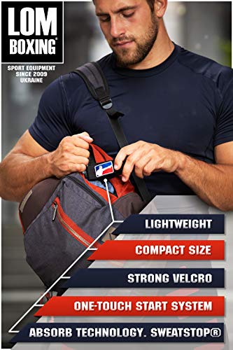 image for LOM Fight Ball Reflex, Boxing Ball, Red Blue Design, Boxing Equipment,