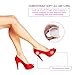 Premium High Heel Inserts [Extra Soft Forefoot Cushioning] Ball of Foot Cushions for Women and Men, Reusable Metatarsal Pads, Prevent Blisters and Calluses, 8 Invisible Pads, Fit Any Shoe
