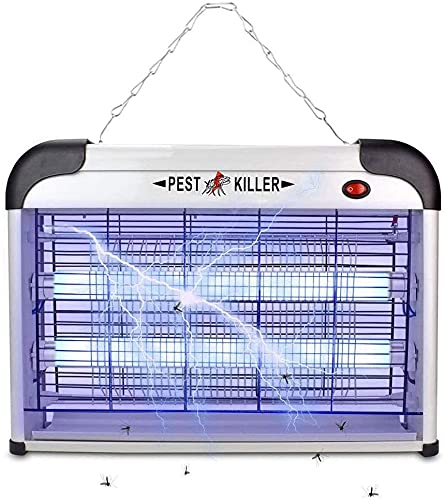 Haolgo Fly and Insect Killer 20W, UV LED, Electrical Fly Killer for Home Indoor and Outdoor Bug Zapper, Insect Killer, Fly Zapper, Fly Killer, Effective Range 20-120M², Non Toxic