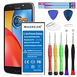 Motorola Droid Turbo 2 Battery, MAXBEAR [3550mAh] Li-Polymer Built-in Battery SNN5958A FB55 Replacement for Motorola Droid Turbo 2 XT1585 Moto X Force XT158 with Repair Tool Kits.[24 Month Warranty]