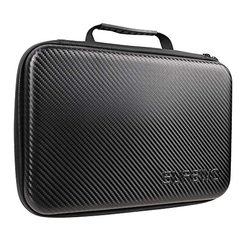 SUREWO Surface-Waterproof Carrying Case Compatible with GoPro Hero (2018)/6/5 Black,Session 5/4,Hero 3+,AKASO/Campark/YI Action Camera and More(Large)