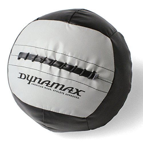 Dynamax Medicine Ball, Hefty II, 18 Pounds, Black/Gray (24018)