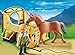 PLAYMOBIL Work Horse with Stall Play Set