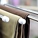 Stainless Steel Pants Hangers Jeans Clothes Organizer Folding Storage Rack Space Saver Storage Rack for Hanging