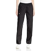 Wink WonderWORK Scrubs for Women, Pullon Cargo Scrub Pants Black