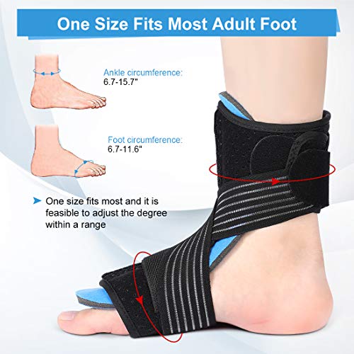 DOACT-Plantar-Fasciitis-Night-Brace-Plantar-Fasciitis-Support-Splint-Orthotic-Foot-Brace-Day-for-Men-and-Women-with-Foam-Pad-and-Tension-Straps-for-Pain-Relief-with-Arch-Support