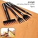 OWDEN 4Pcs 3mm leather lacing stitching chisels kit (1/8