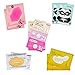CCbeauty Under Eye Gel Pads Patches for Eye Bag Dark Circle Treatment Remover Lip Nose Blackhead Strip Mix Style 10Pcs
