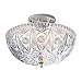 Elegant Clip On Ceiling Light Cover, Clear