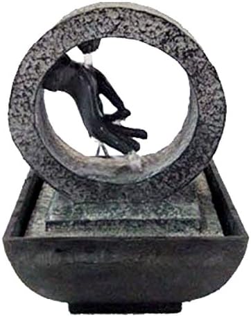 Kleanco Home It - Zen fountain Buddha Hand Fountain Relaxation Feng Shui Desktop Waterfall Indoor Tabletop Natural Sound