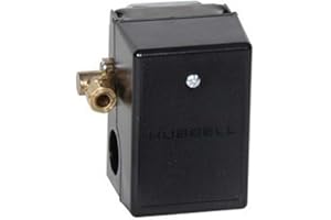 Midwest Control 69JF8Y Hubbell Pressure Switch, with Unloader, 115-150 psi, 1/4" FPT, 90 psi Min Cut in, 165 psi Max Cut Out, 25-38 psi Differential