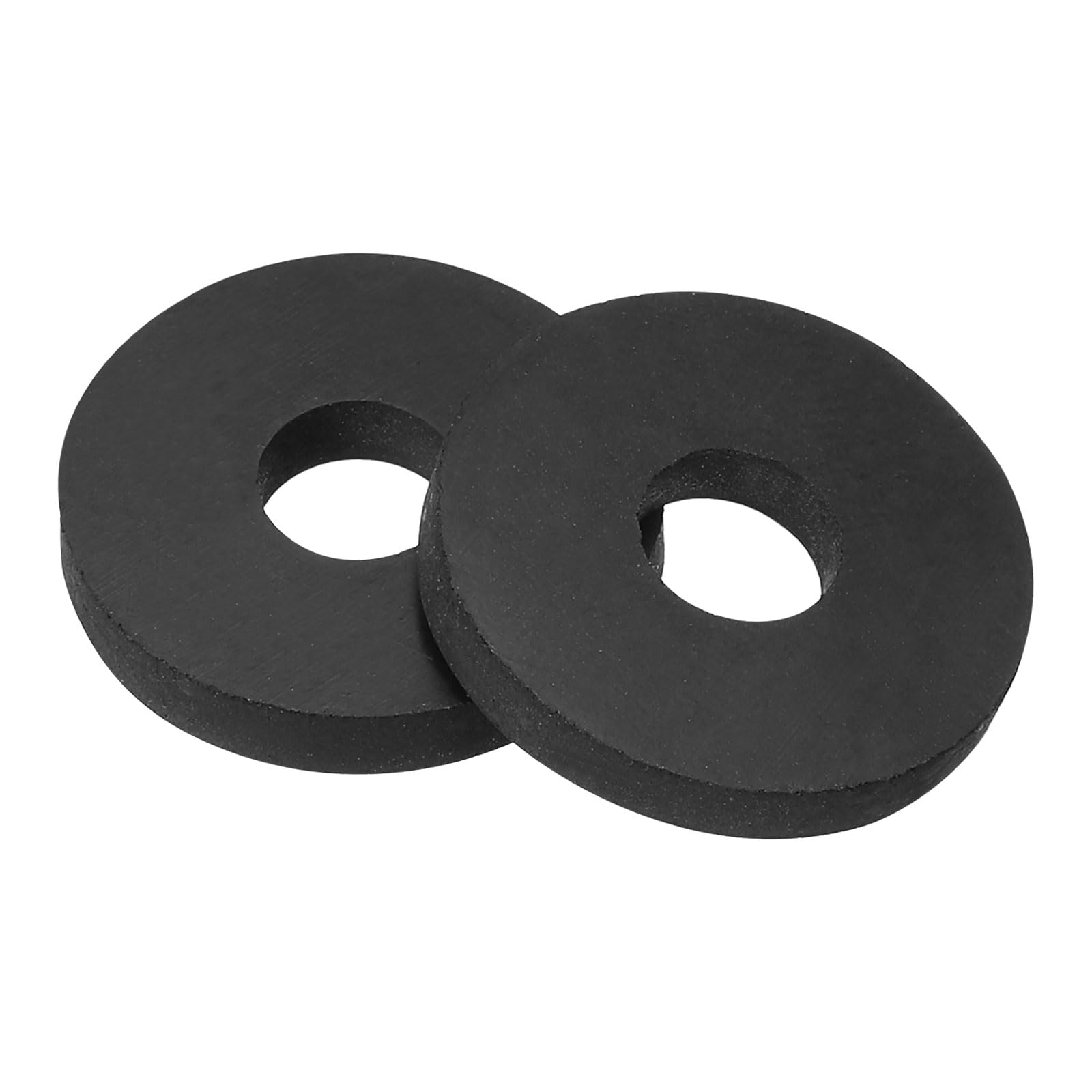 PATIKIL Rubber Washers, 60Pcs 3/4" OD x 1/4" ID x 1/8" Thickness Waterproof Abrasion Resistant Flat Rubber Grommets Spacer for Bolts Screws