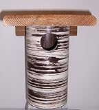 Bluebird house – Gilbertson PVC & cedar bird house – Also can be used as Chickadee House, Wren House, or Swallow bird house – North American Bluebird Society approved – Made in USA – Bluebirds love it! - Most sparrow resistant design available.