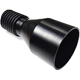 DWV9190 Hose Adapter Replacement, Fits Dust Collector Attachment,Fits with DWV9000 universal connector for quick and easy connection to tool dust port,Vacuum Hose