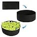 Pannow Raised Garden Bed, Fabric Raised Planting Bed Round Garden Grow Bag for Herb Flower Vegetable Plants (Dia 24” x H 8”, Black)thumb 2