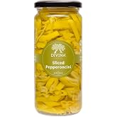 DIVINA Sliced Pepperoncini, 15.5 Ounce