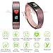 Letsfit Fitness Tracker HR, Color Screen Heart Rate Monitor Watch, Smart Activity Tracker Watch, IP68 Waterproof, Step Calorie Counter, Sleep Monitor, Pedometer Watch for Women Men Kids