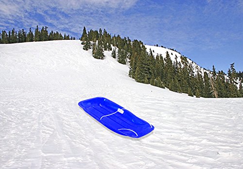 Sub Zero 35" Toboggan Snow Sled (Blue) - Thumbnail 6