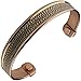 Pure Copper Magnetic Bracelet with Magnets Arthritis Therapy Cuff Wrist Bangle to Heal Mcb4