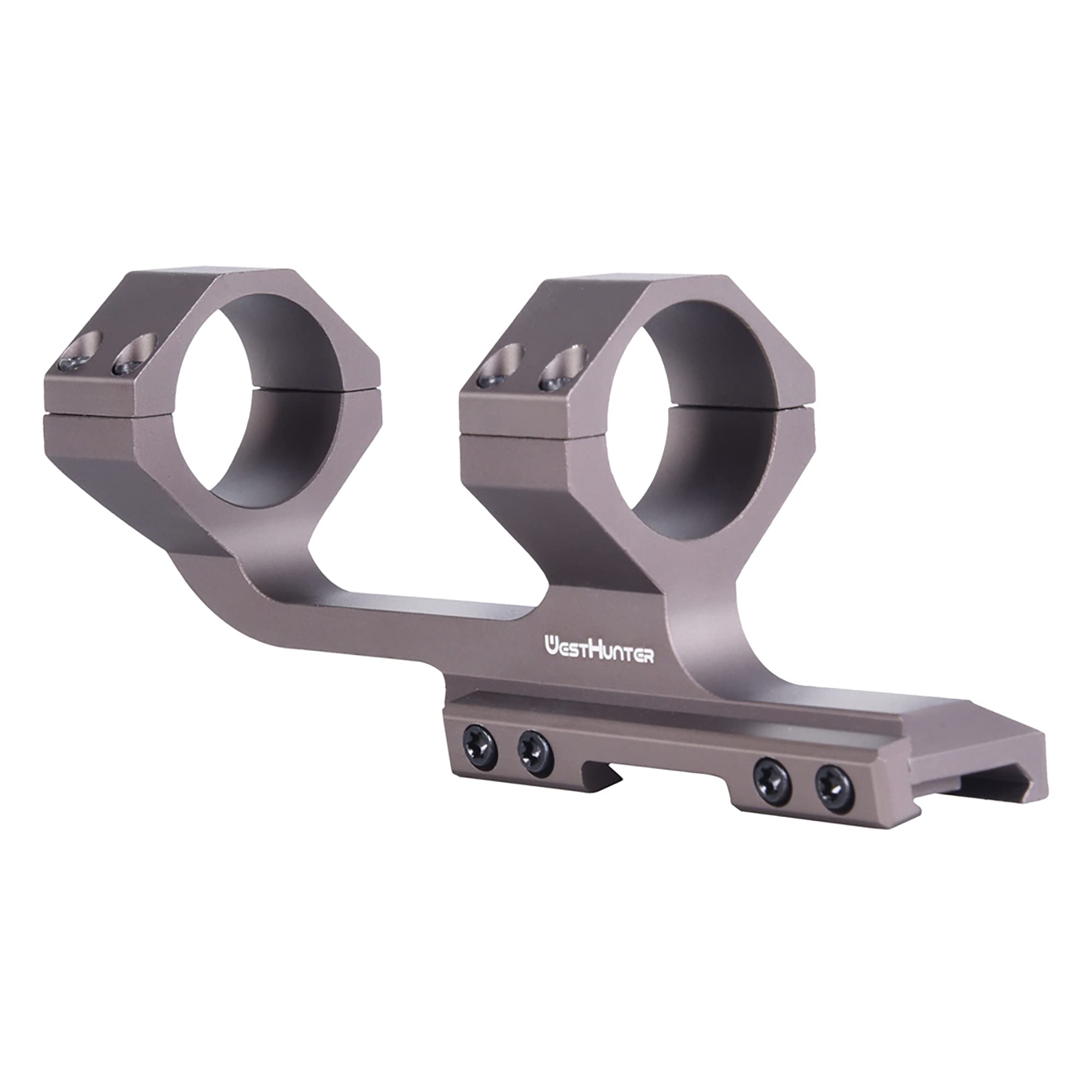WestHunter Optics 30 mm Cantilever Picatinny Scope Mount | Brown