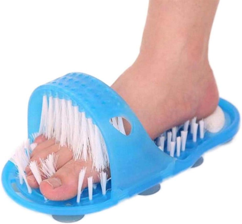 Bathroom Shower Foot Scrubber Feet，Shower Foot Feet Cleaner Scrub