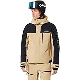 Oakley Mens Thermonuclear TBT Insulated Jacket, Pebble, Large