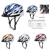 CLemon Adult Cycling Bike Helmet, Adjustable Trinity Men Women Mountain Bicycle Road Bike Helmet with Visor - Honeycomb Type 18 Vents Breather Outdoor Sports Safety Protecting Hat