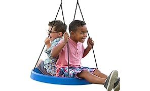 Super Spinner Swing--Fun, Easy to Install on Swing Set or Tree!