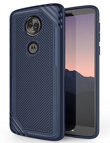 Moto G6 Play Case,Moto G6 Forge Case,SENON Ultra Slim Thin Scratch Resistant TPU Rubber Soft Skin Silicone Protective Case Cover Motorola Moto G6 Play,Navy