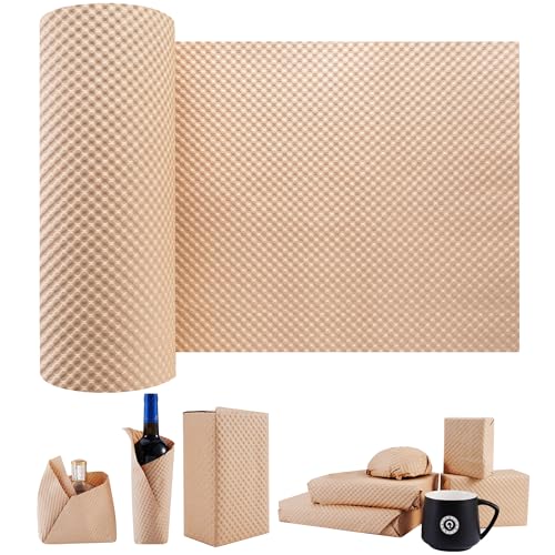 SZSYumUnion Bubble Wrap Roll - Packaging Paper for Moving, Shipping and Gift Wrapping - Sustainable Packaging Materials for Moving Boxes and Fragile Items (38CM x 30M)