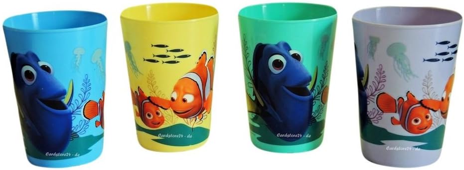 Findert Nemo Beaker Set of 4 Plastic