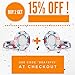 WC Wicked Cushions Replacement Ear Pads for Beats Studio 2 & 3 (B0501, B0500) Wired & Wireless | Does NOT Fit Beats Solo | Softer PU Leather, Enhanced Foam & Stronger Adhesive | White Floral