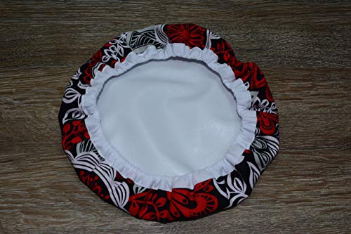 Eco-Friendly // Reusable // Bowl Covers // Set of 3 // Rockin Red Floral