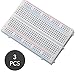 RoboGets 3 PCS Solderless Mini Dupont Prototype, Experiment Test Proto Breadboard, 400 Tie-Points 55 82 8.5 mm