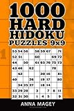 1000 Hard Hidoku puzzles 9x9: Hidoku Puzzle Book for Adults (1000 Puzzles) (Volume 3) by Anna Magey