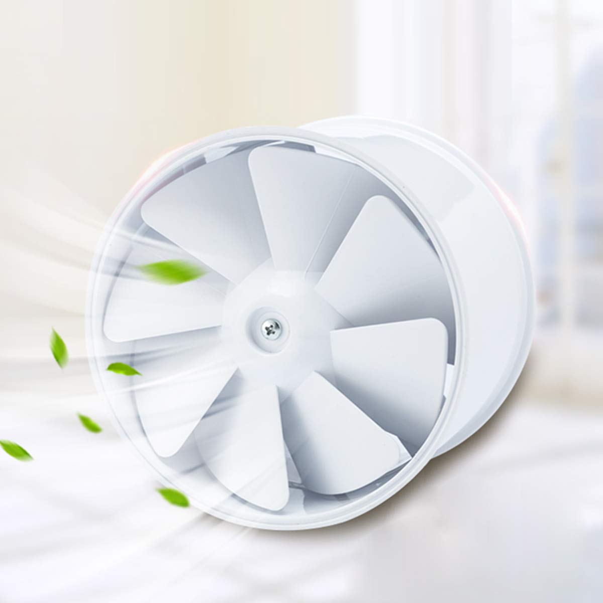 Hon&Guan 3 Inch Extractor Fan High Efficiency Mixed Flow Ventilation System Exhaust Air for