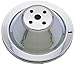 Trans-Dapt Performance 9600 Chrome Single Groove Water Pump Pulley