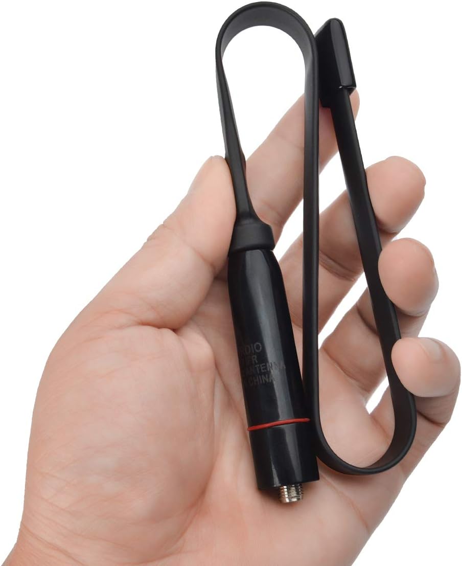 TWAYRDIO Foldable SMA-Female CS Tactical Antenna Dual Band 144/430Mhz Antenna for Baofeng UV-5R UV-82 GT-3 Wouxun Kenwood Radio: Home Audio & Theater