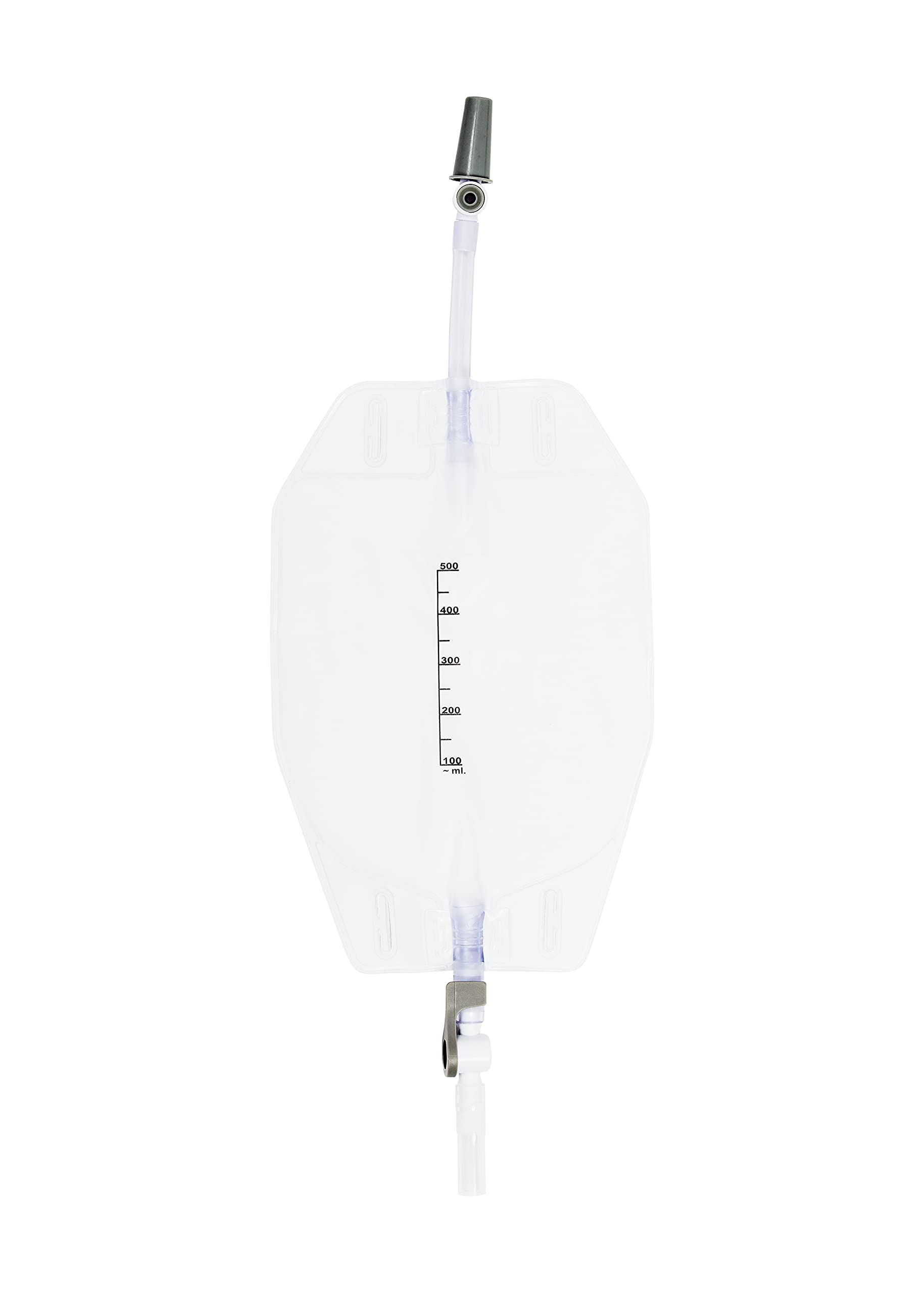 1Pc Urine Leg Bag 500ml Short Tube - Lever Tap Valve - Fabric Back – Sterile Driange Leg Bag