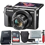 Canon PowerShot Digital Camera G7 X Mark II with Wi-Fi & NFC, LCD Screen, and 1-inch Sensor - (Black) 11 Piece Value Bundle