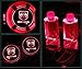 Colorful LED Car Cup Holder Pad Mat for Dodge Auto Interior Atmosphere Lights