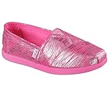 Skechers Bobs World Sparkle Plush Girls Slip On Flats