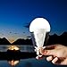 NINISEI LED Emergency Blub E27 7W, Outdoor, Indoor LED Bulb Lamp Home Lighting, Solar Emergency Bulb.