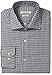 Perry Ellis Men's Slim Fit Wrinkle Free Classic Check Dress Shirt with Adjustable Collar