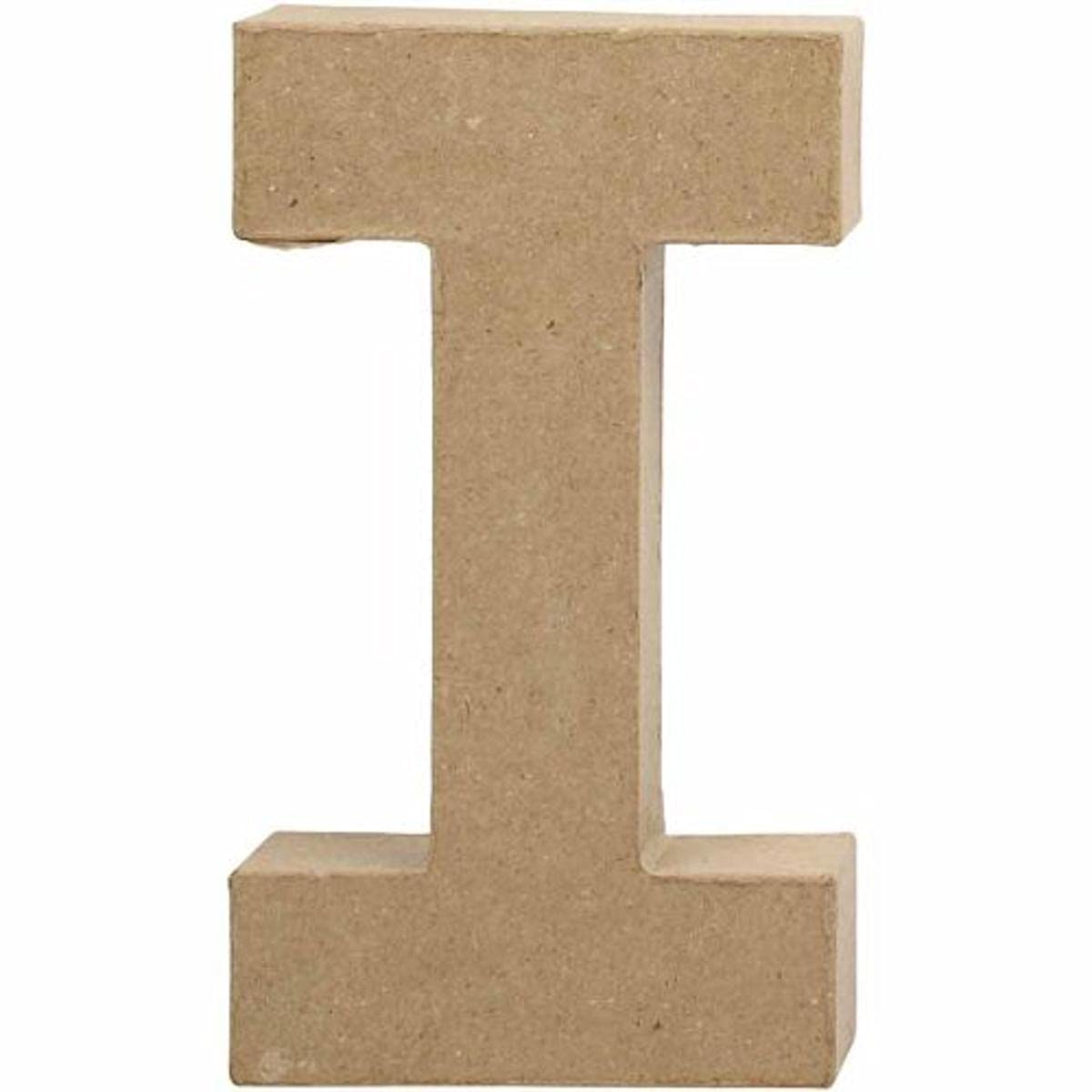 Create Crafts 26608 Creativ 20.5 cm 1-Piece Papier Mache Letter I