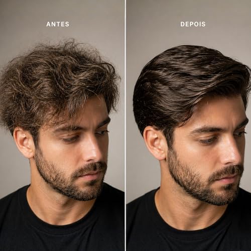 B.URB Leave-In Masculino Kendall Premium 150ml – Reconstrução Instantânea, Hidratação Prolongada, Antifrizz, Proteção Térmica e Solar para Todos os Tipos de Cabelo