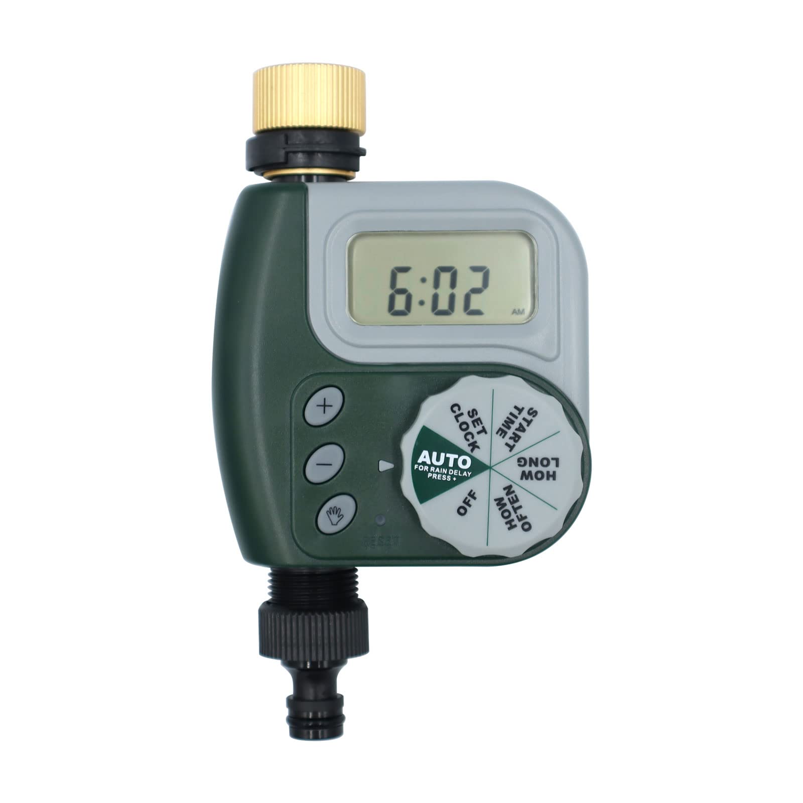 YEKUYEKU Water Sprinkler Timer, Hose Faucet Timer, Water Timer, Digital Water Timer, Irrigation Hose Timer with Weekly and Daily Programs, Rain Delay and Manual Watering for Lawns and Gardens Farm