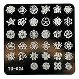 Willtoo 2016 DIY Nail Art Image Stamp Stamping Plates Manicure Template 14