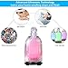 Glass Essential Oil Diffuser Aromatherapy Diffuser, 120ml Ultrasonic Cool Mist Humidifier 7 Colors Light Adjustable Mist Mode Waterless Auto Shut-Off for Home Office Bedroom
